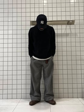 rokurouさん（メンズ・177cm）の冬コーディネート