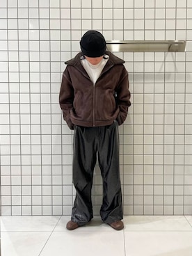 rokurouさん（メンズ・177cm）の冬コーディネート