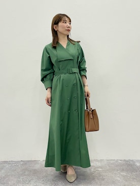 「アイテム（ワンピース/ドレス）」を使った、01haruka28さん（レディース・151cm・30代）の春コーディネート