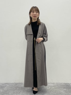 「アイテム（ワンピース/ドレス）」を使った、01haruka28さん（レディース・151cm・30代）の春コーディネート