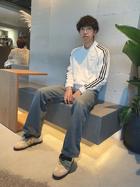 「Wales Bonner」｜hashikoさん（メンズ・171cm）の冬コーディネート