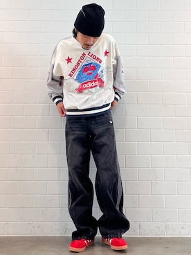 「トレーナー」｜oiさん（メンズ・176cm）の秋コーディネート