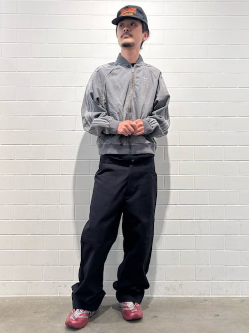新品M アディダス ルーズ デニム ブラック ウォッシュ ジャケットSST adidas Originals - 新品 M】アディダス ルーズ デニム ブラック