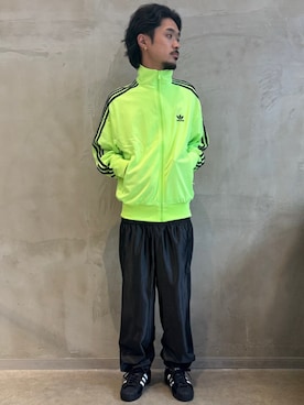 「アイテム（ジャージ）」を使った、oiさん（メンズ・176cm）の夏コーディネート