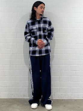 「アディダス」｜oiさん（メンズ・176cm）の秋コーディネート