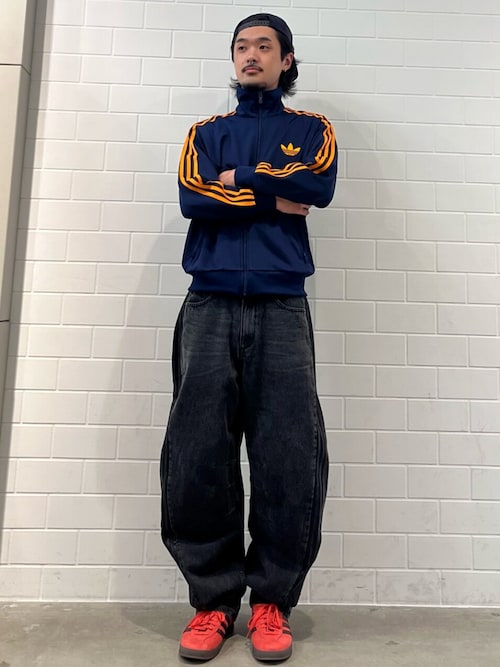 ADILENIUM シーズン 3 バナナフィットウォッシュドデニムパンツ 29 Adilenium シーズン 3 バナナフィット ウォッシュドデニムパンツ