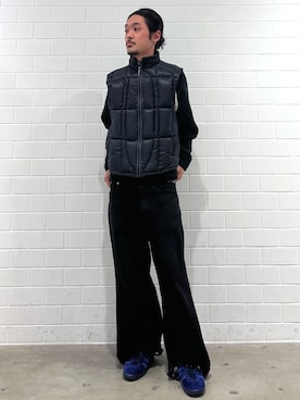 「adidas originals」｜「アイテム（ジャケット/アウター）」を使った、oiさん（メンズ・176cm）の冬コーディネート