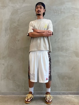 「バスケットボール」｜oiさん（メンズ・176cm）の夏コーディネート