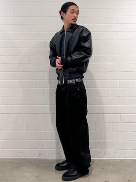 「adidas originals」｜「アイテム（ジャケット/アウター）」を使った、oiさん（メンズ・176cm）の冬コーディネート