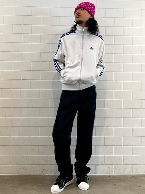 adidas（アディダス） ジーンズ adidasアディカラー ルーズ トラック