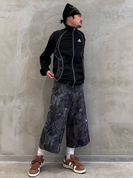 「アイテム（スニーカー）」を使った、oiさん（メンズ・176cm）の夏コーディネート