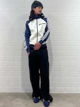 「アディダス」｜oiさん（メンズ・176cm）の秋コーディネート