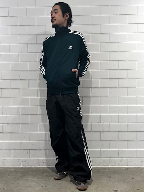 スリーストライプス ウーブン パラシュートパンツ / アディダス
