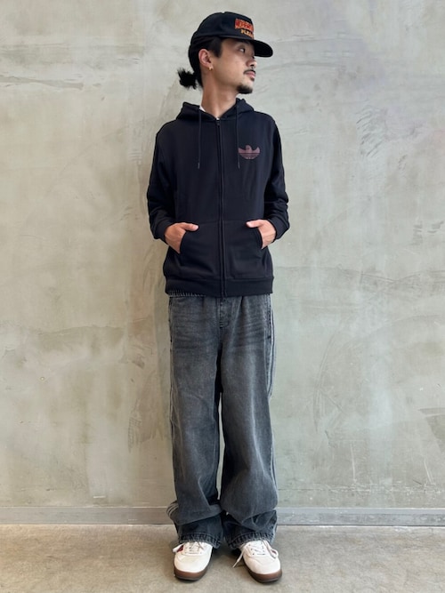 アディダスオリジナルス デニム ジャケット ジョガー パンツ 上下セット アディダスオリジナルス デニム ジャケット ジョガー パンツ