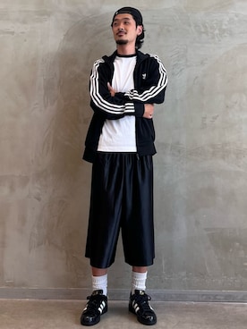 「アイテム（シューズ）」を使った、oiさん（メンズ・176cm）の夏コーディネート