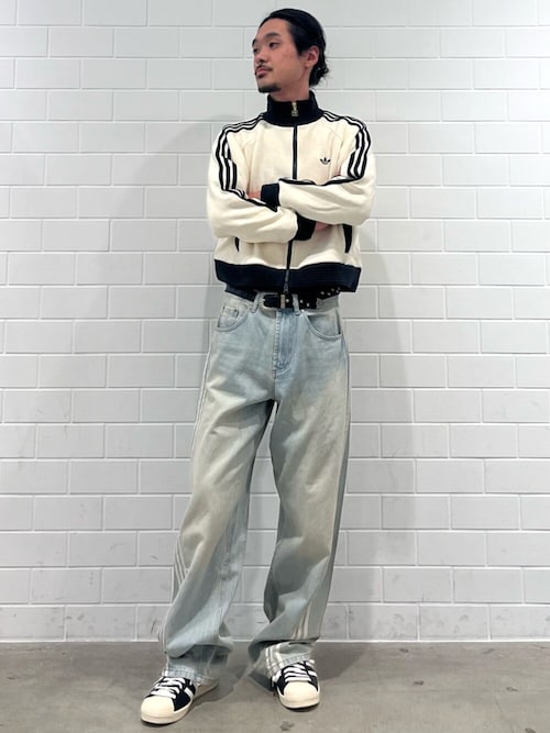 Adilenium シーズン3 ルーズフィット デニムパンツ / アディダス