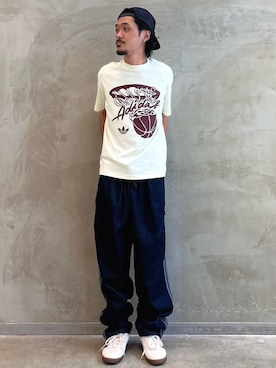 「バスケットボール」｜oiさん（メンズ・176cm）の夏コーディネート