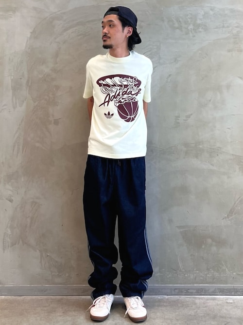 ホットショット グラフィック 半袖Tシャツ HOT SHOT TEE / アディダスオリジナルス adidas Originals