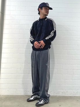 「アイテム（ビジネスシャツ）」を使った、oiさん（メンズ・176cm）の秋コーディネート