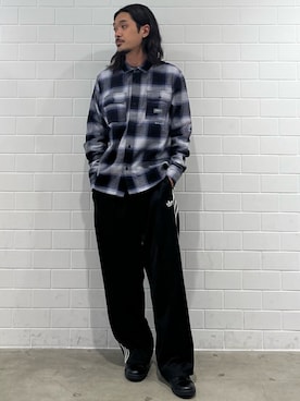 「アディダス」｜oiさん（メンズ・176cm）の秋コーディネート
