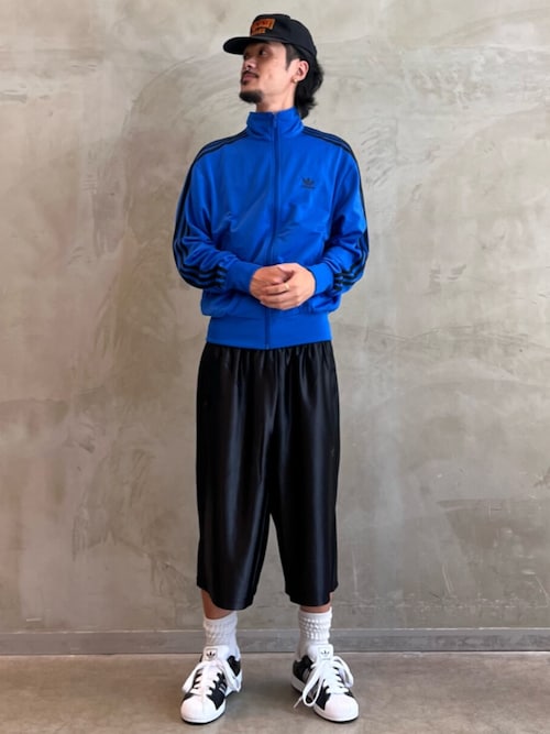 adidas パンツ ファイヤーバード アディカラー メタリック