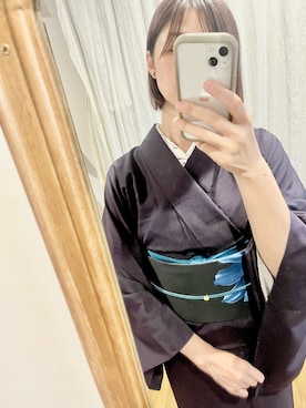 「着物」｜soratumiさん（レディース・170cm）の夏コーディネート