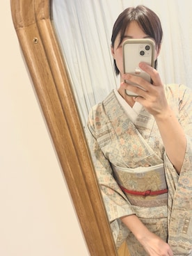 「着物」｜soratumiさん（レディース・170cm）の夏コーディネート