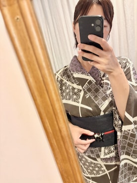 「アイテム（水着/着物・浴衣）」を使った、soratumiさん（レディース・170cm）の夏コーディネート