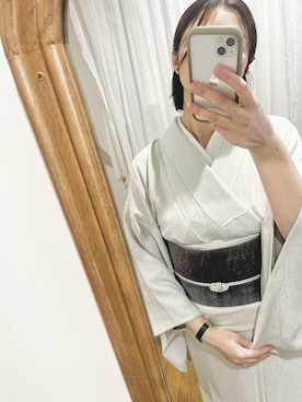 「着物」｜soratumiさん（レディース・170cm）の夏コーディネート