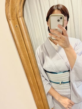 「アイテム（着物）」を使った、soratumiさん（レディース・170cm）の夏コーディネート
