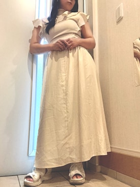 「LOGOS（ロゴス）のアイテム」を使った、kさん（レディース・156cm）の夏コーディネート