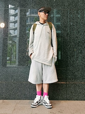 「A BATHING APE（アベイシングエイプ）のアイテム」を使った、78885010さん（メンズ・174cm）の夏コーディネート