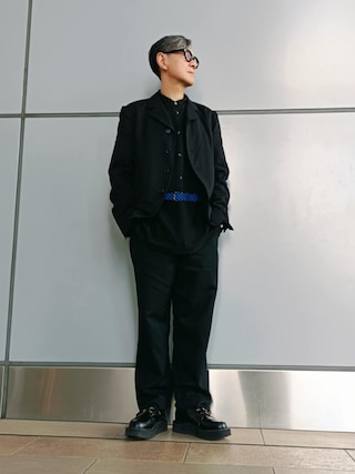 BLACK COMMEdesGARCONS セットアップ YUKI 着用 BLACK COMMEdesGARCONS セットアップ YUKI 着用 - メルカリ
