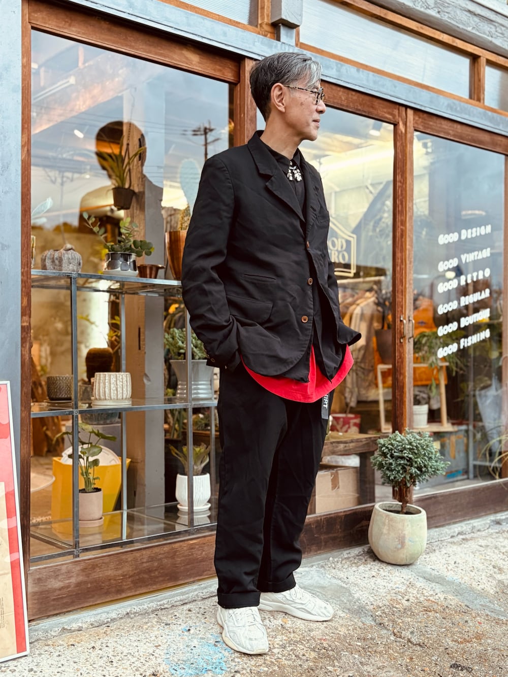 COMME des GARCONS HOMME DEUXのセットアップを使ったメンズ人気