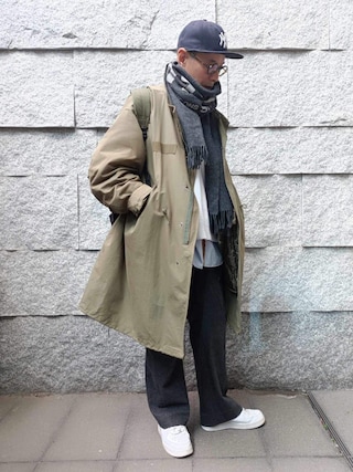 コムデギャルソンシャツ　マフラー COMME des GARCONS SHIRT ロゴマフラー