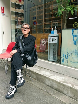 78885010｜COMME des GARCONS HOMME PLUSのスニーカーを使った