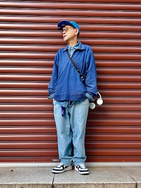 「アイテム（トップス）」を使った、78885010さん（メンズ・174cm・50代）の秋コーディネート