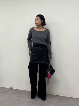 omihoさん（骨格ストレート・レディース・165cm）の秋コーディネート