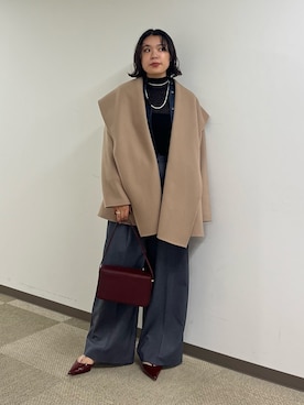 「アイテム（その他アウター）」を使った、omihoさん（レディース・165cm・20代）の秋コーディネート