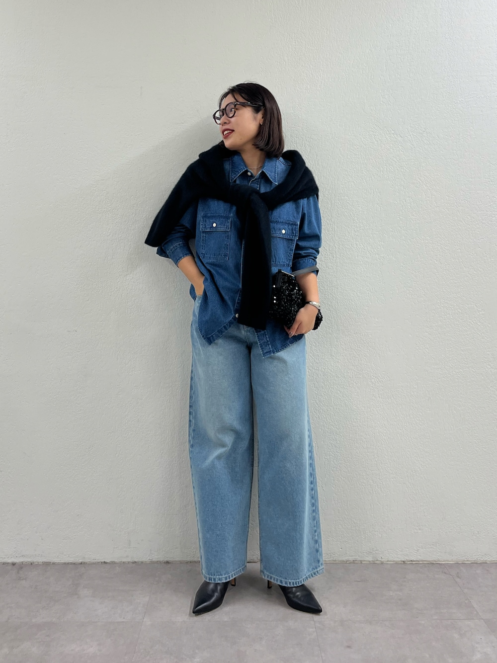 omiho(GALLARDAGALANTE)｜GALLARDAGALANTEのデニムパンツを使った 