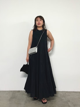 「アイテム（ワンピース/ドレス）」を使った、omihoさん（レディース・165cm・20代）の春コーディネート