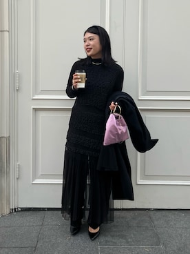 omihoさん（レディース・165cm）の冬コーディネート