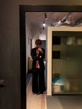 「Guess（ゲス）のアイテム（トップス）」を使った、Lanterna.!さん（メンズ・176cm）の冬コーディネート