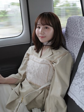 「アイテム（財布/小物）」を使った、shio.🧂さん（レディース・151cm）の秋コーディネート