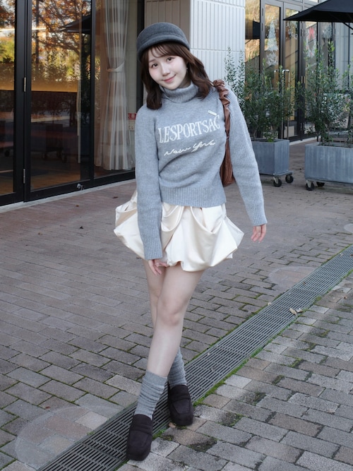 NOTRE emor ノートルエモア drape mini skirt NOTRE emor（ノートルエモア） スカート drape mini skirt : ZOZOTOWN