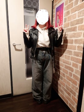 「schott（ショット）のアイテム（ジャケット/アウター）」を使った、kurasaki0906さん（レディース・147cm）の冬コーディネート