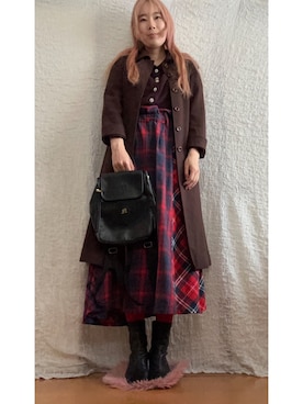 「H&M（エイチ・アンド・エム）のアイテム（トップス）」を使った、kumanomi006さん（レディース・166cm）の冬コーディネート