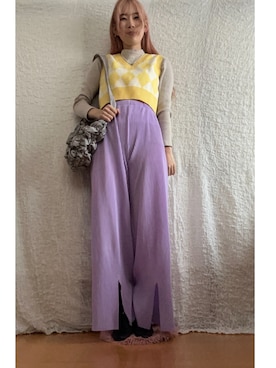 「GU（ジーユー）のアイテム（バッグ）」を使った、kumanomi006さん（レディース・166cm）の冬コーディネート