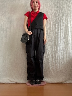 「H&M（エイチ・アンド・エム）のアイテム（トップス）」を使った、kumanomi006さん（レディース・166cm）の春コーディネート