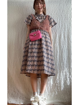 「H&M（エイチ・アンド・エム）のアイテム（ショルダーバッグ）」を使った、kumanomi006さん（レディース・166cm）の秋コーディネート